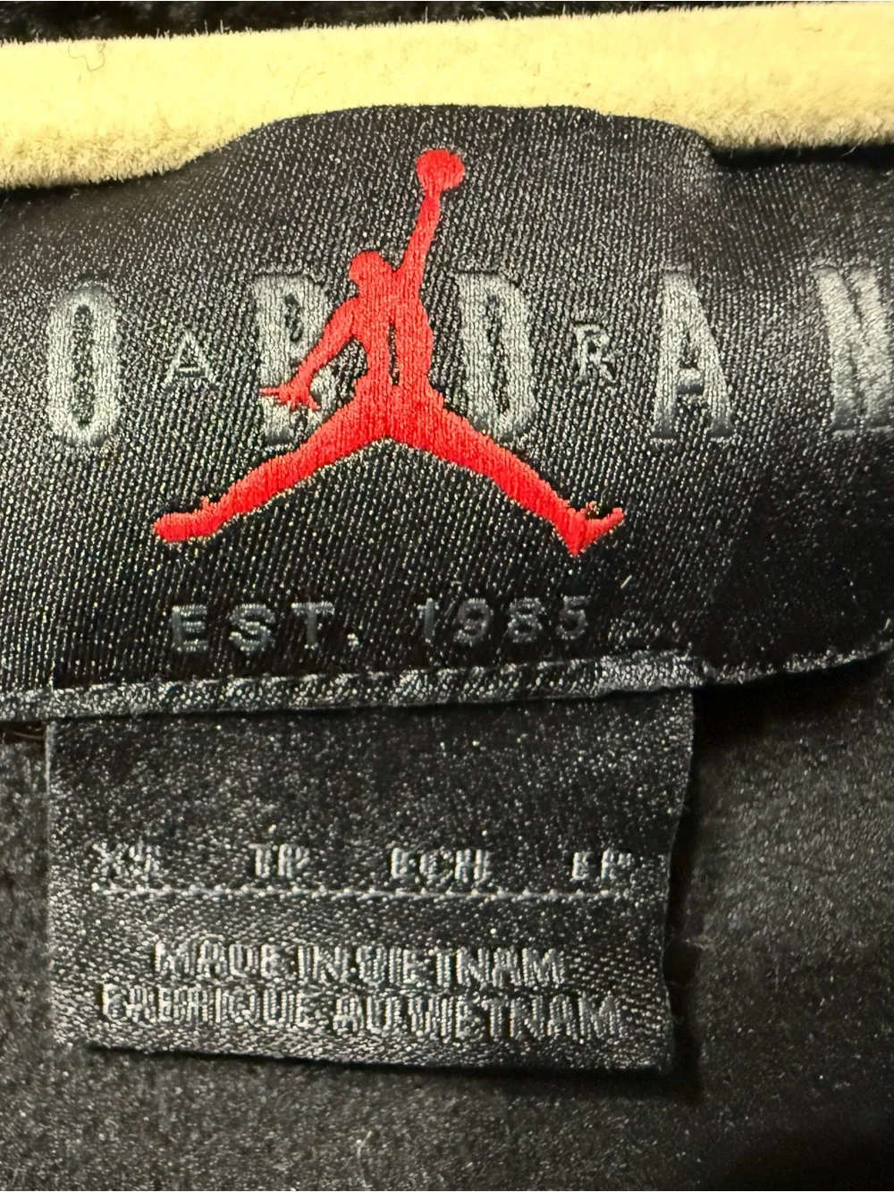 Jordan Men's Black Sherpa Zip-Up Jacket